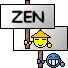 Panneau Zen